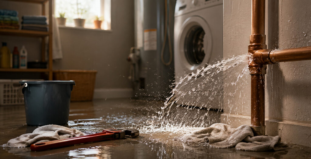 What to Do After a Pipe Bursts: First 60-Minute Checklist